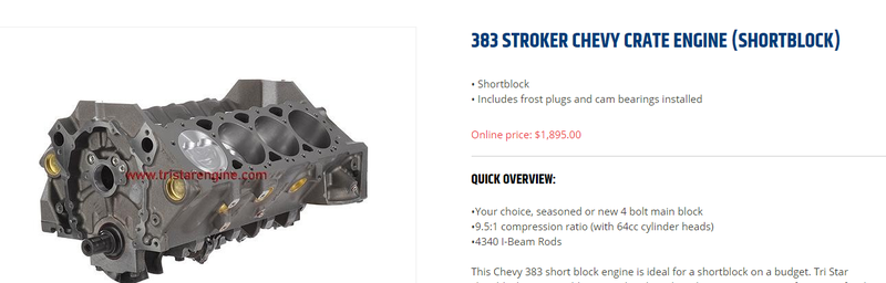 Illustration for article titled Is $5k for an engine that makes 460 HP and TQ; NP or CP?